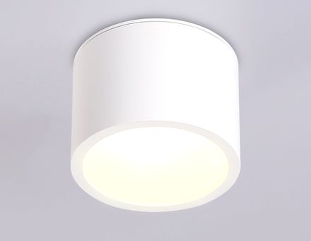 Светильник накладной TN6550 WH белый IP44 GX53 max 15W D82*60