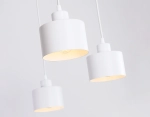 Подвесной светильник в стиле лофт TR8131/6 WH белый E27*6 max 40W D700*800