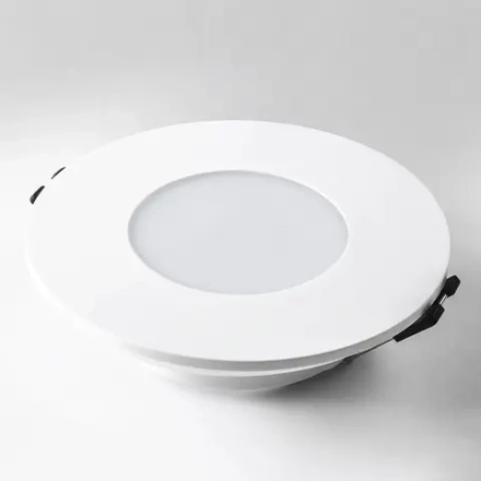 012806 Рамка (светильник) PVC д/LED-модулей 941хх и LED-ламп D50мм PIANO ROUND БЕЛЫЙ IP65