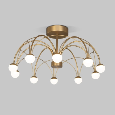 Потолочный светодиодный светильник 90031/10 LED золото, LED