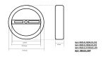 08213,36A(3000K) Подвес Тор латунь d60 h150 Led 36W (3000K) 2 типа крепления
