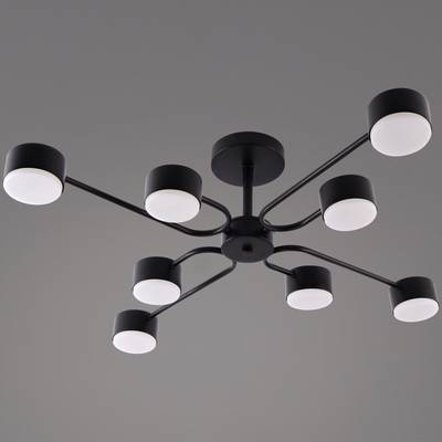 03708-0.3-08 BK GX53 светильник потолочный