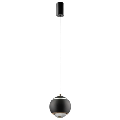Светильник подвесной Crystal Lux CARO SP LED BLACK 1342/201