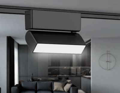 Светильник светодиодный трековый для шинопровода Magnetic Ultra Slim GV1479 BK черный IP20 5W 4200K 48V 122*26*80