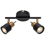 Спот Arte Lamp ALMACH A1906PL-2BK, 2хGU10