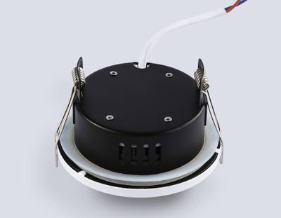 Светильник встраиваемый TN6630 WH белый IP44 GX53 D100*60