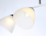 Светильник подвесной TR303003/4 WH/CH/FR белый/хром/белый матовый E27/4 max 40W 780*350*240