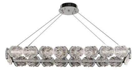 Люстра подвесная Pianta Silver FL1193-9P, LED