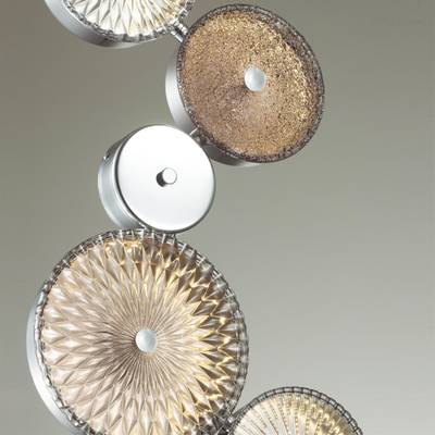 5416/26WL L-VISION ODL_EX23 155 хром/разноцветный металл/стекло Бра LED 26W 4000K CARAMELLA