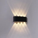 86834-9.2-008KT LED8*1W BK светильник настенный Reluce, LEDх8*1W