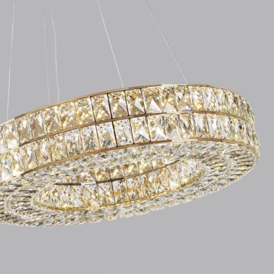 4926/52L L-VISION ODL24 581 золото/металл/хрусталь Люстра LED 52W 4000K 2971Лм PANTA