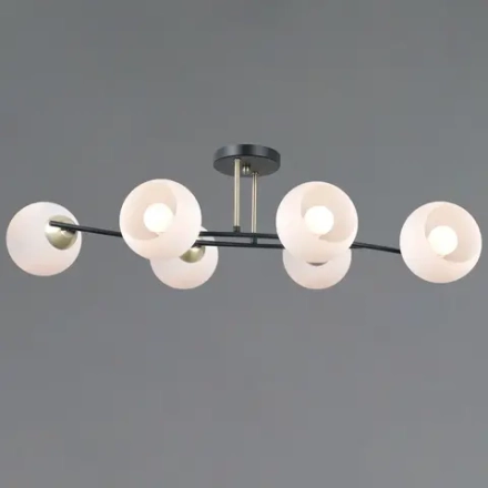 IL0798-6CSQ-25 BK AB TRENTO светильник потолочный ILLUMICO, E14х6