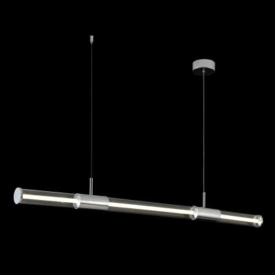 Светильник подвесной Crystal Lux LINEUP SP24W LED CHROME 3761/224