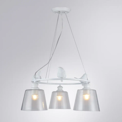 Подвесная люстра Arte Lamp PASSERO A4289LM-3WH, 3хE27