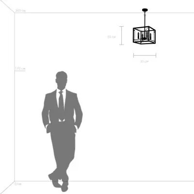713447 Люстра REGOLO 4х40W E14 ЧЕРНЫЙ МАТОВЫЙ/ЗОЛОТО Lightstar