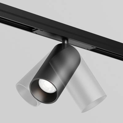 Уличный трековый светильник Focus Led Exility IP 4000К 20Вт 36° черный O-TR02-1-S-20WB4K. TM Maytoni