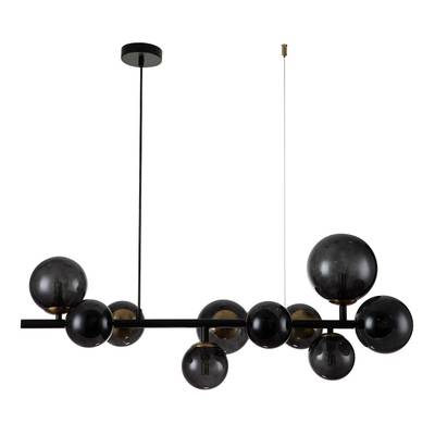 Подвесной светильник Indigo 11018/10P Black, 10хG9
