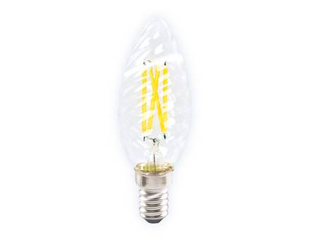 Светодиодная лампа Filament LED C35 6W E14 4200K (50W) 220-240V