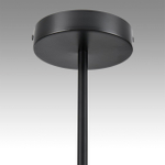 8117/18 COMFI LN26 235 черный, металл Люстра LED GX53 18*7W 220V TORINA