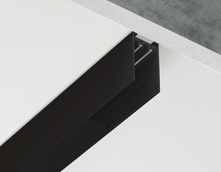 Шинопровод накладной Magnetic 220V GL1004 BK черный IP20 2000*30.6*56 (заглушки в комплекте)