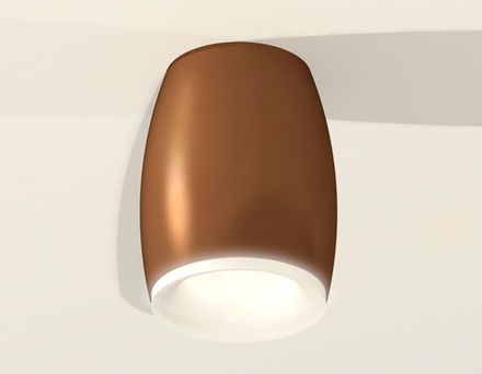 Комплект накладного светильника XS1124020 SCF/FR кофе песок/белый матовый MR16 GU5.3 (C1124, N7165)