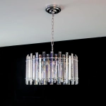 Citilux Ингвар CL334161 Люстра подвесная хрустальная Хром