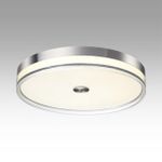 7727/112L MITRA LED SN Светильник металл/акрил/никель/прозрачный LED 112Вт 4000K D500 IP20 ETERNA