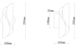 Настенный светильник Arte Lamp CICLONE A2475AP-7PB, 1хLED