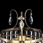 Citilux Инга CL335833 Настольная лампа хрустальная Бронза