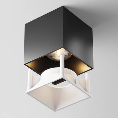 Декоративная рамка-отражатель для накладных светильников серии Альфа / Alfa LED, C065-01W. TM Maytoni