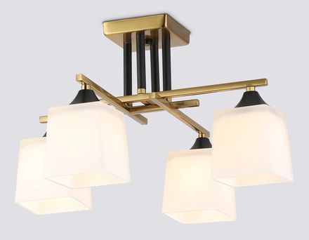 Светильник подвесной TR303042/4 CP медь E27/4 max 60W 420*420*260