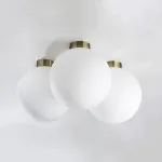 812031 Люстра GLOBO 1х40W E14 antique bronze/white Lightstar