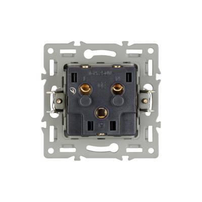 Механизм розетки влагозащищённый SCT-MCP-PL-WH (250V, 16A) (Arlight, -)
