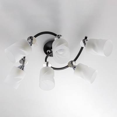 Citilux Сиерра CL119261 Люстра с поворотными плафонами Чёрная