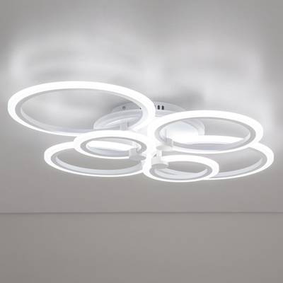 Citilux Сента CL237B160E RGB Люстра с пультом Белая