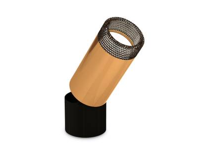 Крепеж накладной поворотный A2220 WH песок D60*H50mm Out45mm (для корпуса D60mm)