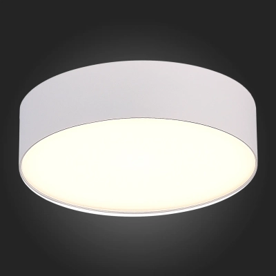 ST606.532.27 Светильник потолочный Белый LED 1*27W 3000K 2 340Lm Ra>85 120° IP20 D220xH55 185-265V