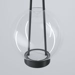 Подвесной светодиодный светильник со стеклянным плафоном 50267/1 LED черный