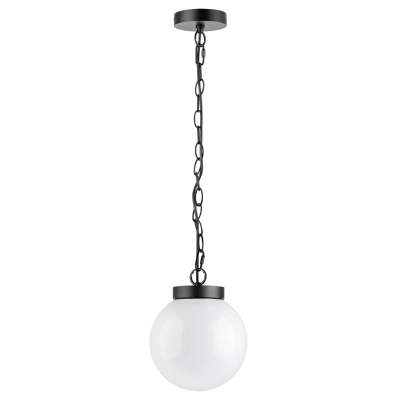 373110 Светильник BOLLA 1x10W (led) E27 ЧЕРНЫЙ IP65/IP44