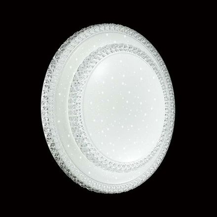 2041/EL PALE SN 144 Светильник пластик/белый/прозрачный LED 72Вт 3000-6300K D450 IP43 пульт ДУ FLOORS