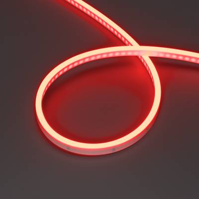 Лента герметичная WAVE-SIDE-PU-H120-06x12mm 24V RGB (8 W/m, IP68, 1m, wire x1) (Arlight, Вывод прямой, 3 года)