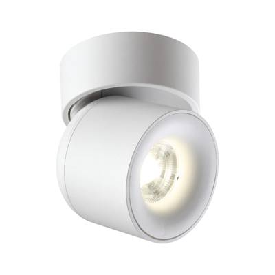 358808 OVER NT21 218 белый Светильник накладной светодиодный IP20 LED 10W 850Лм 4000K 220V GESSO