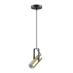 3714/1 MODERNI LN19 162 золотой, чёрный Подвес GU10 LED 1*5W 220V CLAIRE