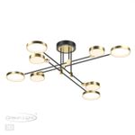 4320/75CL MIDCENT ODL22 345 металл/черный с бронзой Потолочный светильник IP20 LED 65W 2677Лм DENZEL