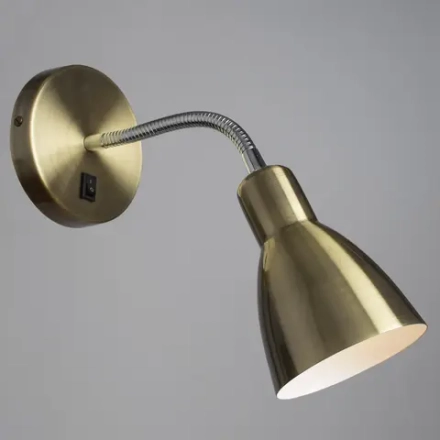 Бра Arte Lamp DORM A1408AP-1AB, 1хE14
