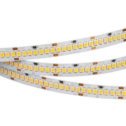 Лента RT 2-5000 24V White6000 10mm (2835, 252 LED/m, LUX) (Arlight, 10 Вт/м, IP20)