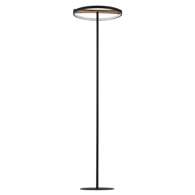 723727 Торшер LODI LED 9W 720LM ЧЕРНЫЙ/ДЕРЕВО 3000K Lightstar