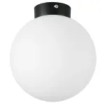 812027 Люстра GLOBO 1х40W E14 matt black/white Lightstar
