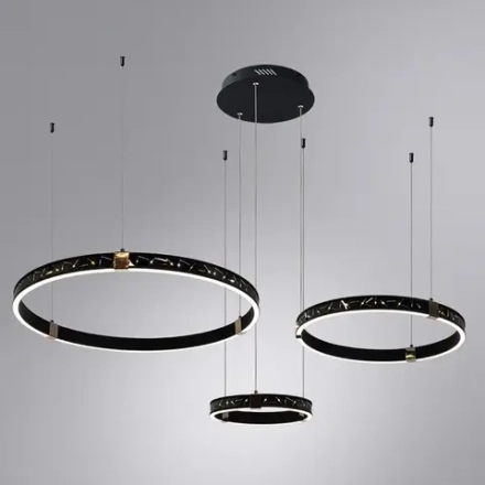 Подвесная люстра Arte Lamp SHINE A2222SP-3BK, 1хLED