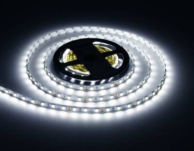 Светодиодная лента GS4003 5050 60Led/ 14.4W m/ 24V IP20 6500K 5m кратность резки 100mm (2 конт.)